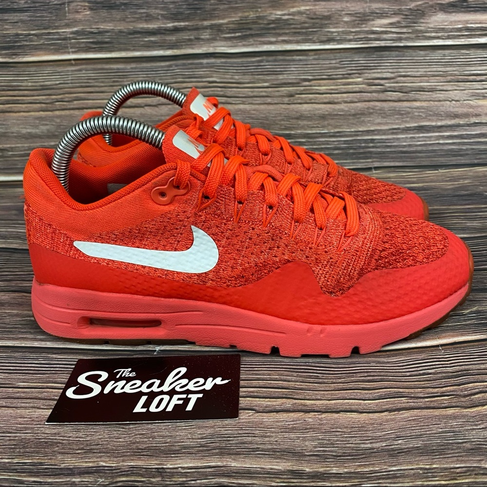Nike Air Max 1 Ultra Flyknit Bright Crimson